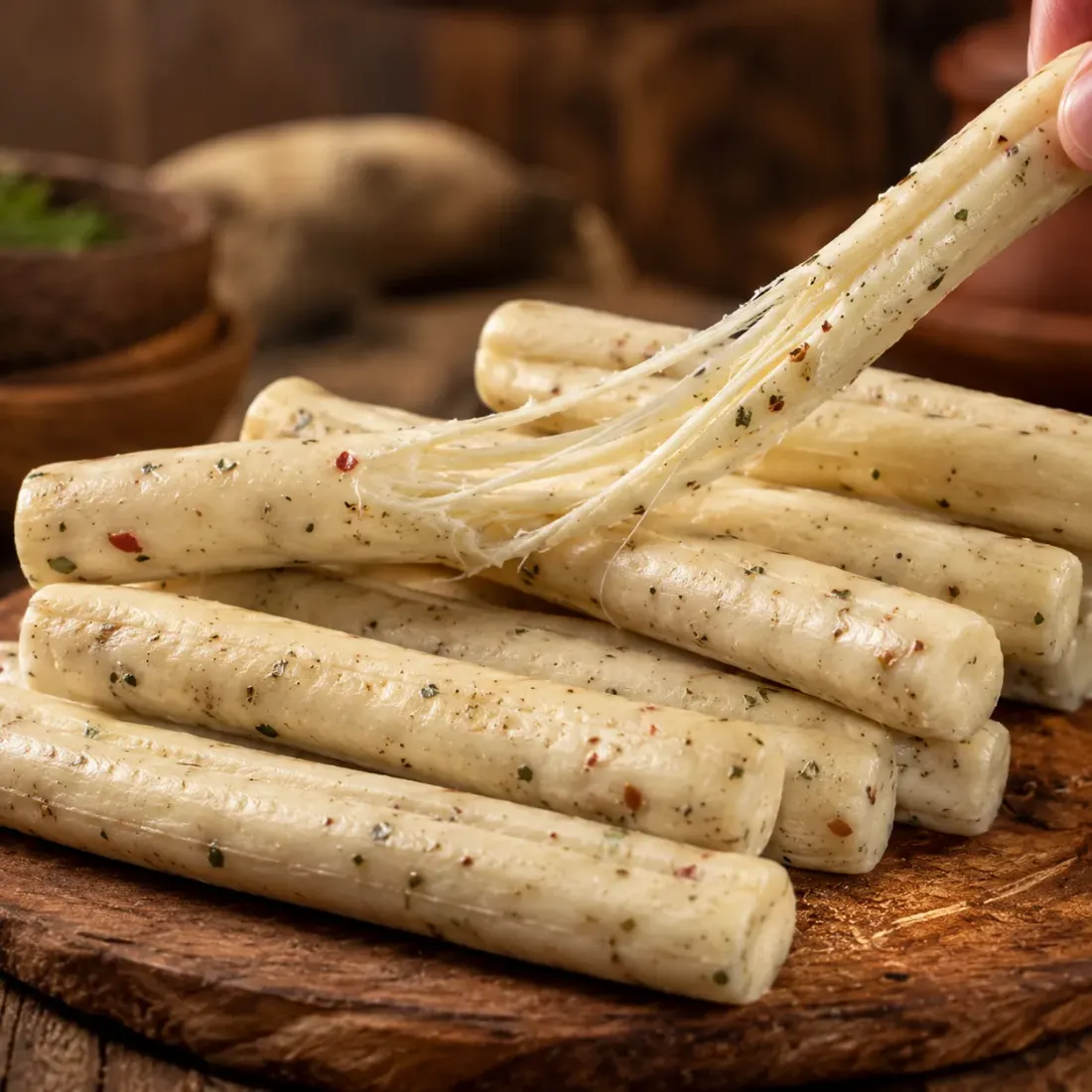 Palito temperado - que desfia