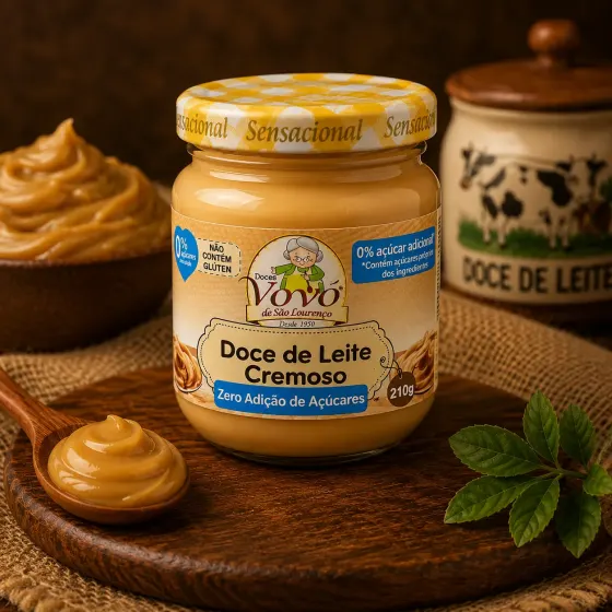 Doce de leite - sem açúcar