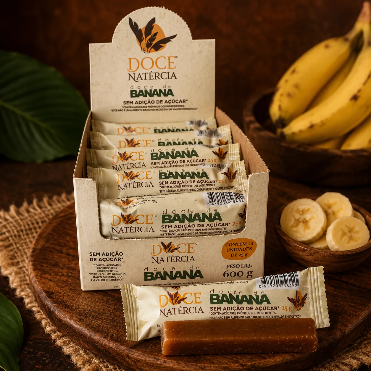 Bananinha Artesanal (sem açúcar)