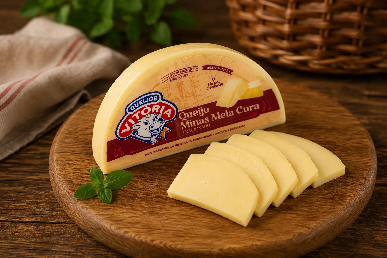 Queijo meia cura - Vitória