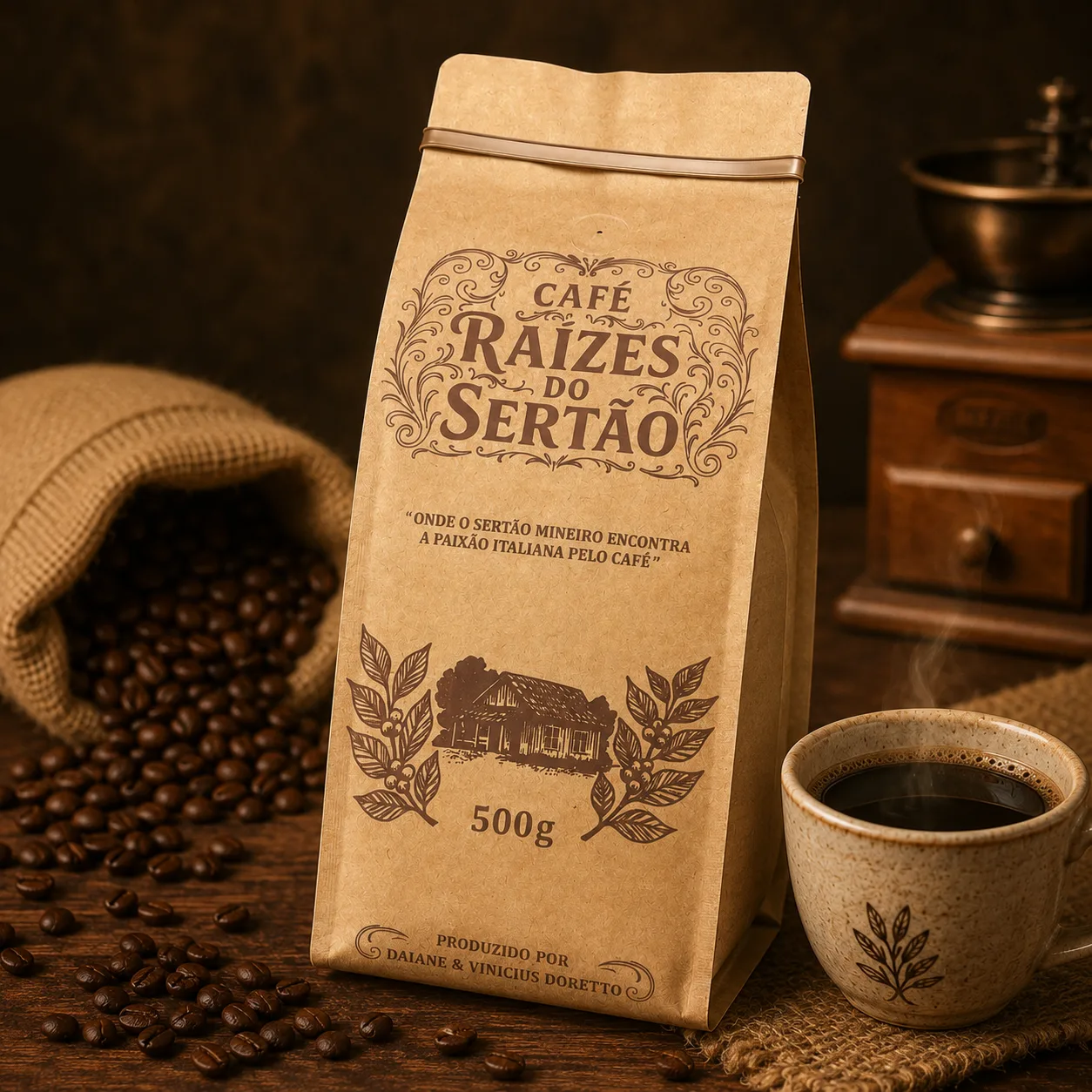 Café em grãos – Torra média (85 pontos)